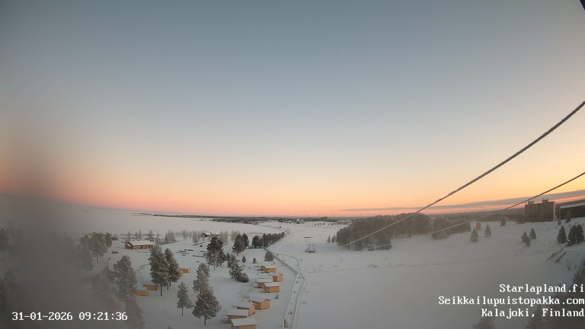 Adventure Park Pakka, Kalajoki, Aurora Boreails/Northern Lights  Live Cam - Kalajoki, Ylivieska, North Ostrobothnia, Finland
