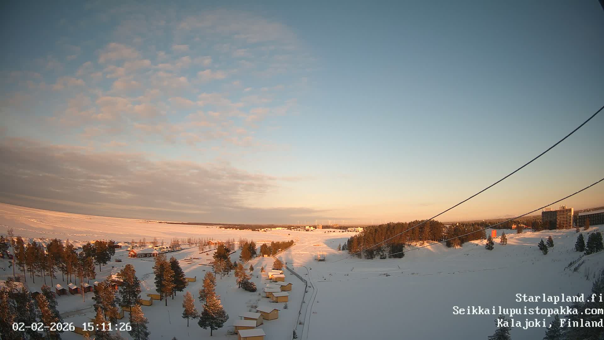 Adventure Park Pakka, Kalajoki, Aurora Boreails/Northern Lights  Live Cam - Kalajoki, Ylivieska, North Ostrobothnia, Finland