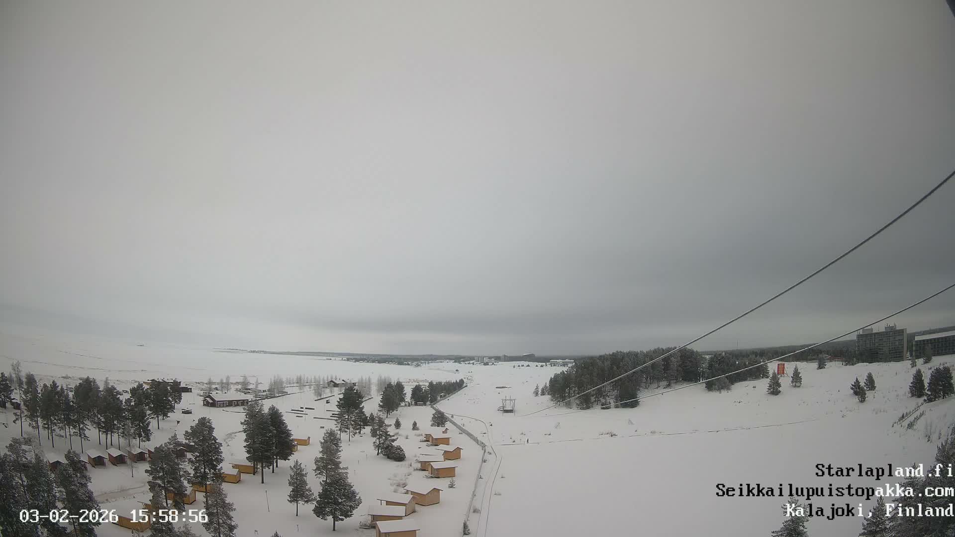 Adventure Park Pakka, Kalajoki, Aurora Boreails/Northern Lights  Live Cam - Kalajoki, Ylivieska, North Ostrobothnia, Finland