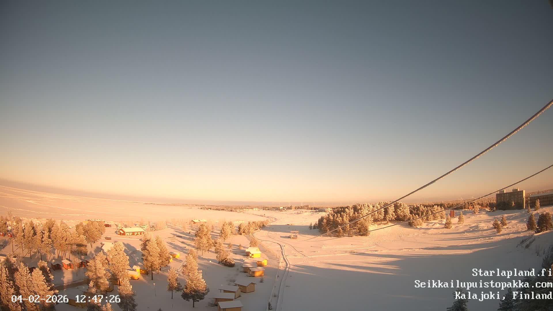 Adventure Park Pakka, Kalajoki, Aurora Boreails/Northern Lights  Live Cam - Kalajoki, Ylivieska, North Ostrobothnia, Finland
