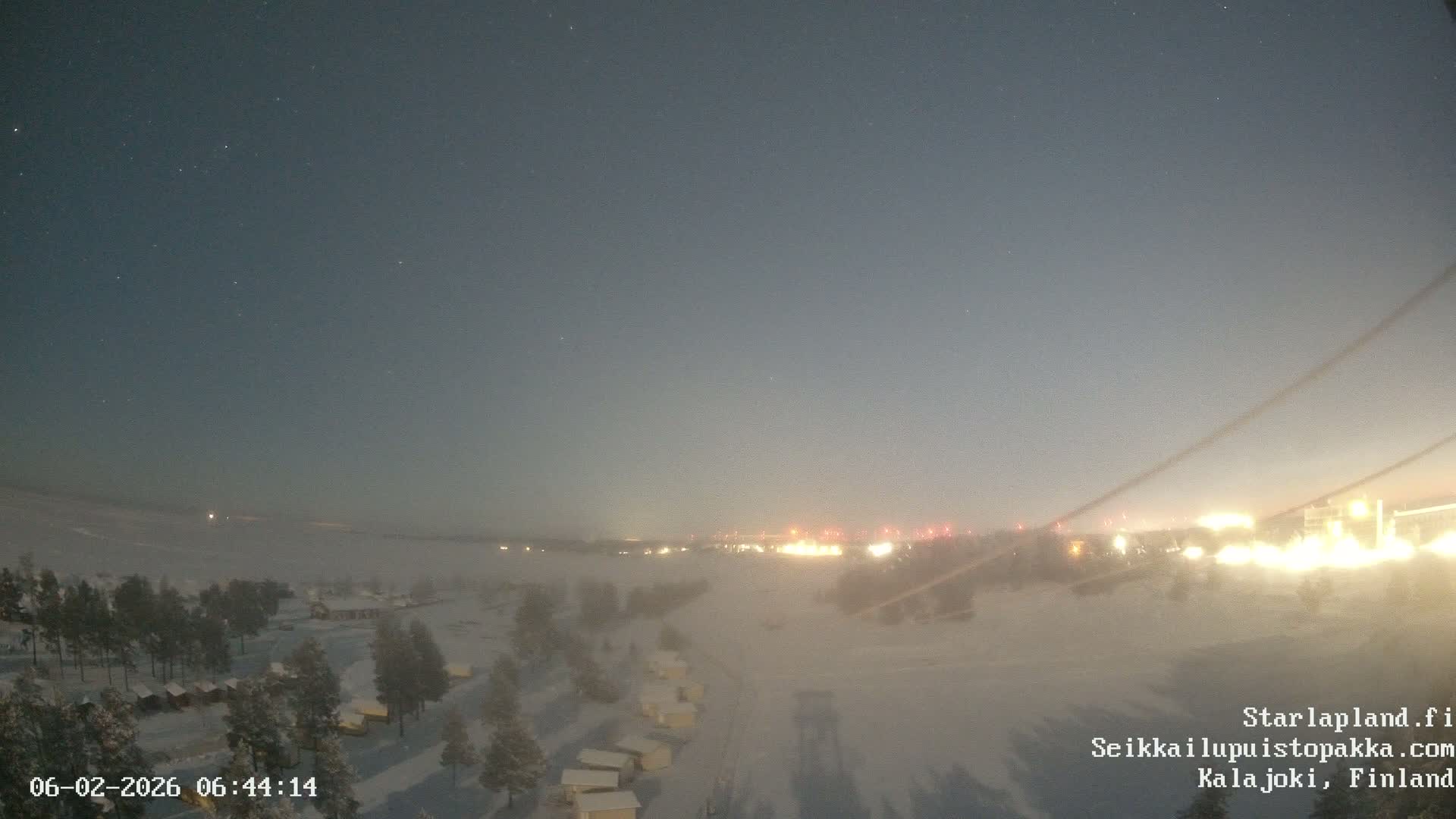 Adventure Park Pakka, Kalajoki, Aurora Boreails/Northern Lights  Live Cam - Kalajoki, Ylivieska, North Ostrobothnia, Finland