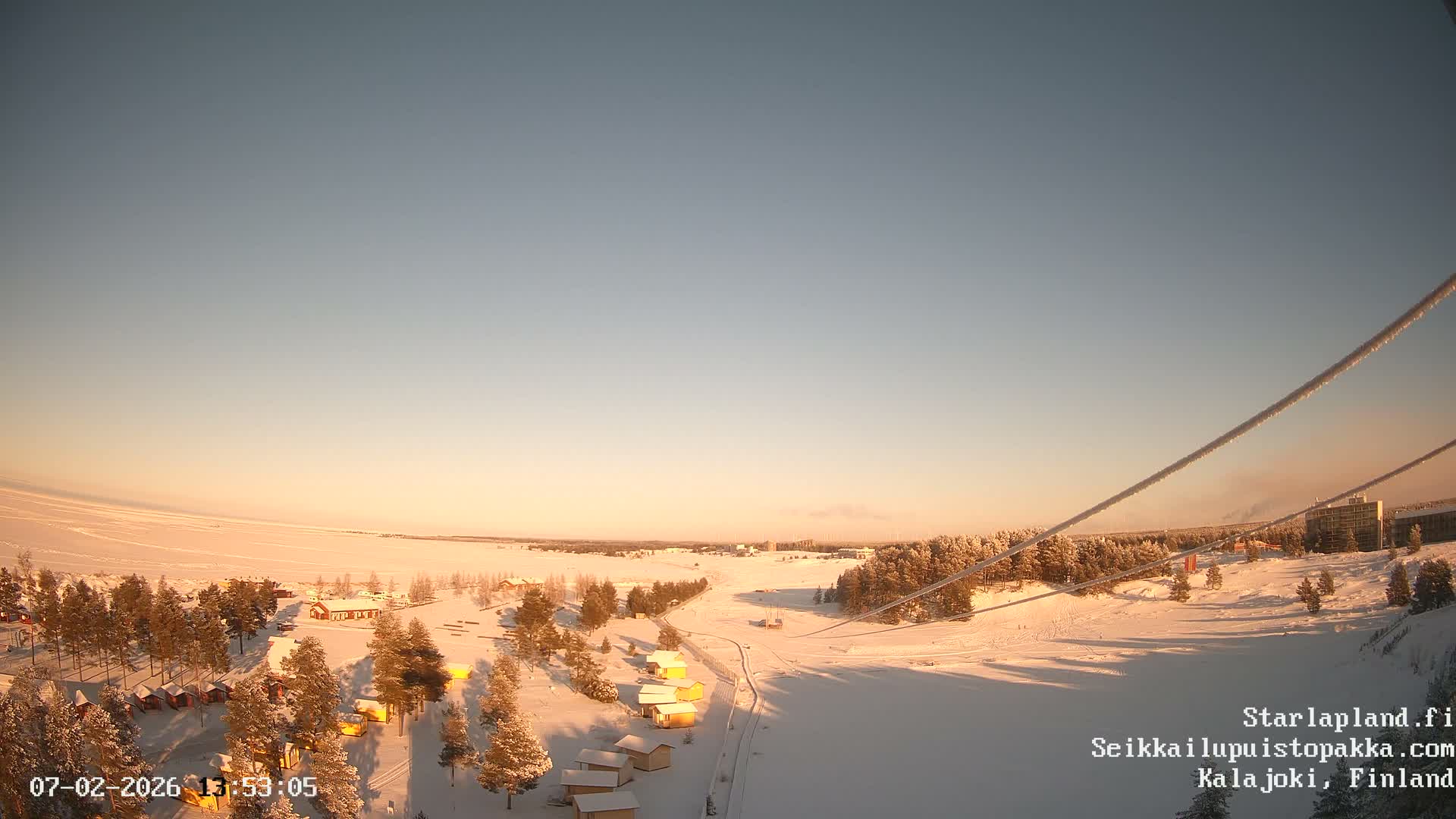 Adventure Park Pakka, Kalajoki, Aurora Boreails/Northern Lights  Live Cam - Kalajoki, Ylivieska, North Ostrobothnia, Finland