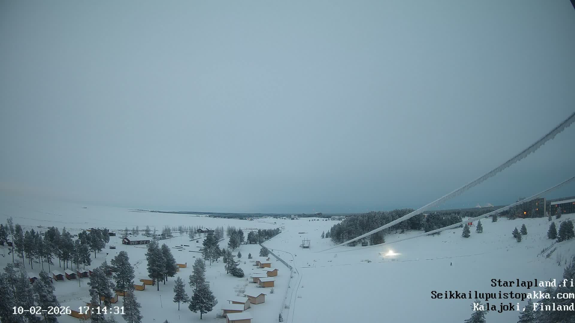 Adventure Park Pakka, Kalajoki, Aurora Boreails/Northern Lights  Live Cam - Kalajoki, Ylivieska, North Ostrobothnia, Finland