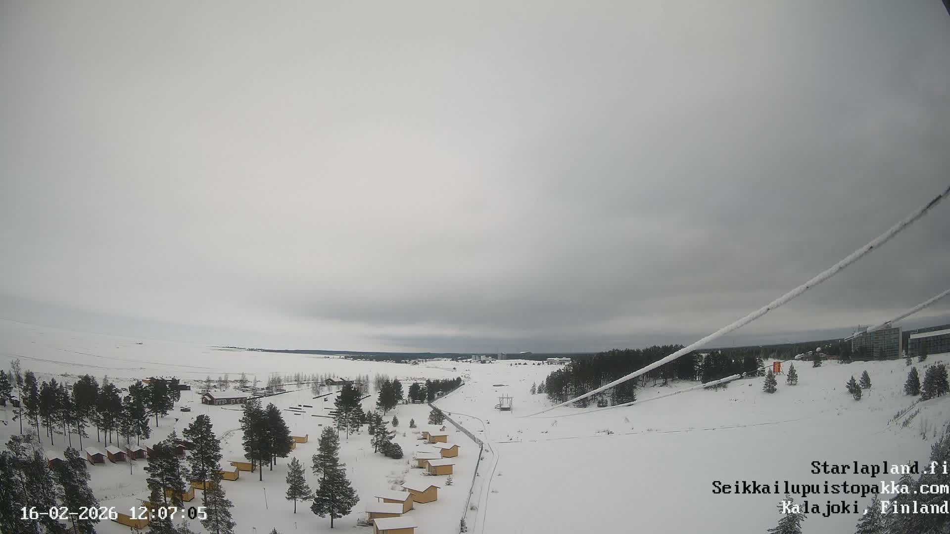 Adventure Park Pakka, Kalajoki, Aurora Boreails/Northern Lights  Live Cam - Kalajoki, Ylivieska, North Ostrobothnia, Finland