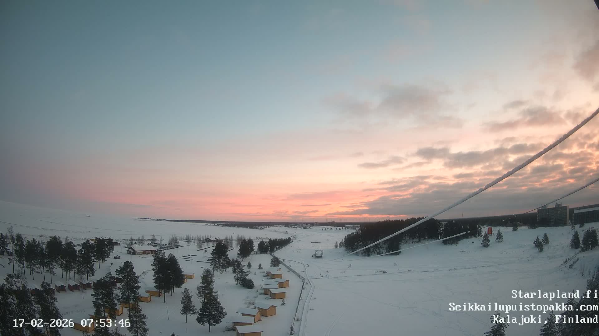 Adventure Park Pakka, Kalajoki, Aurora Boreails/Northern Lights  Live Cam - Kalajoki, Ylivieska, North Ostrobothnia, Finland
