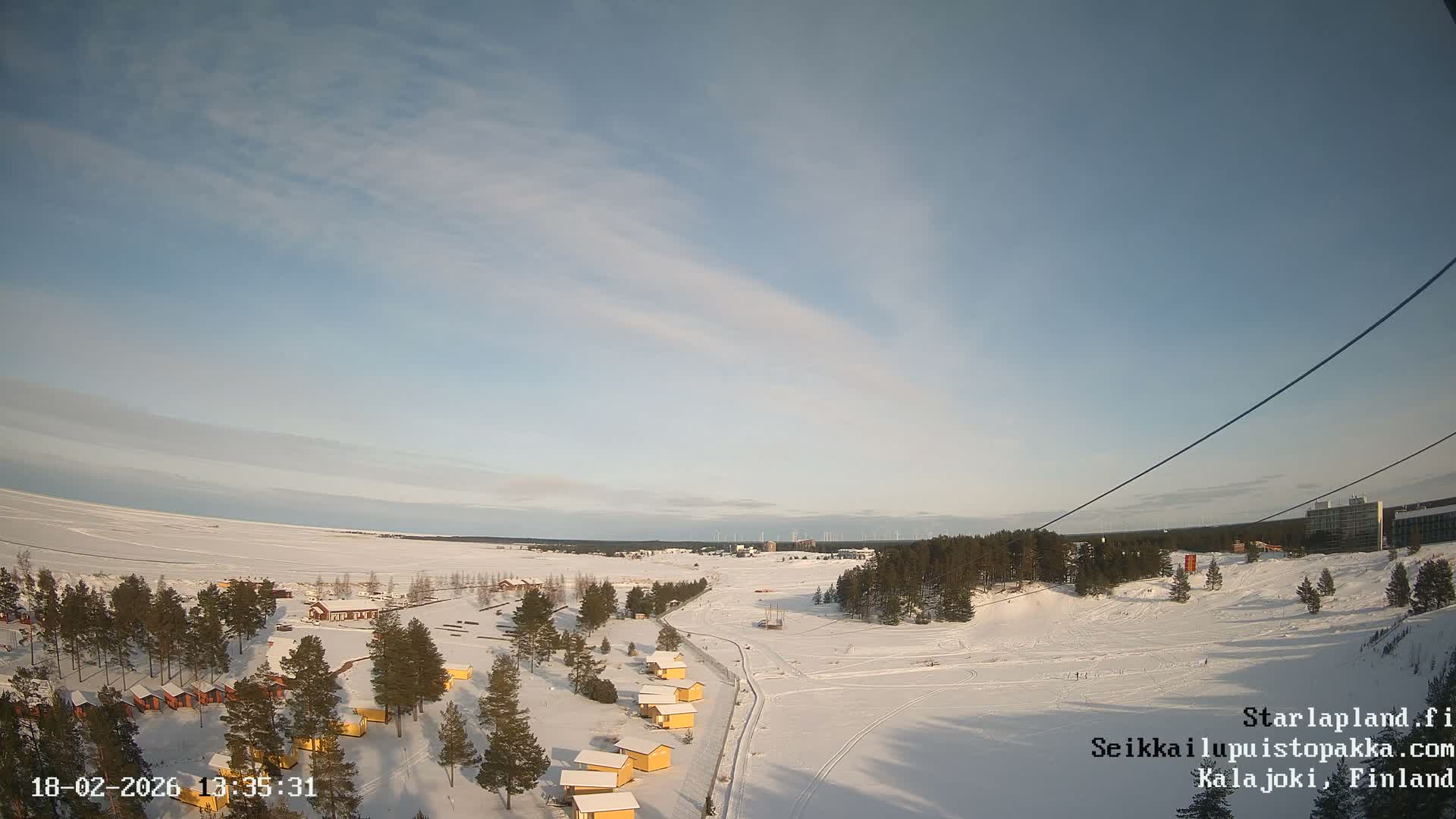 Adventure Park Pakka, Kalajoki, Aurora Boreails/Northern Lights  Live Cam - Kalajoki, Ylivieska, North Ostrobothnia, Finland