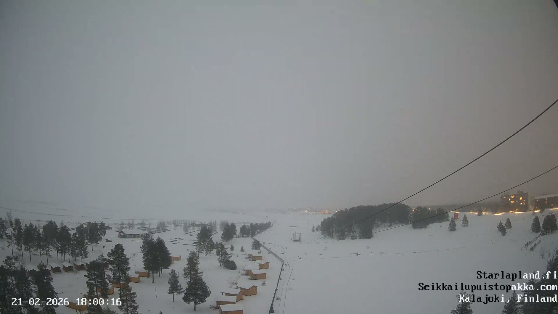 Adventure Park Pakka, Kalajoki, Aurora Boreails/Northern Lights  Live Cam - Kalajoki, Ylivieska, North Ostrobothnia, Finland
