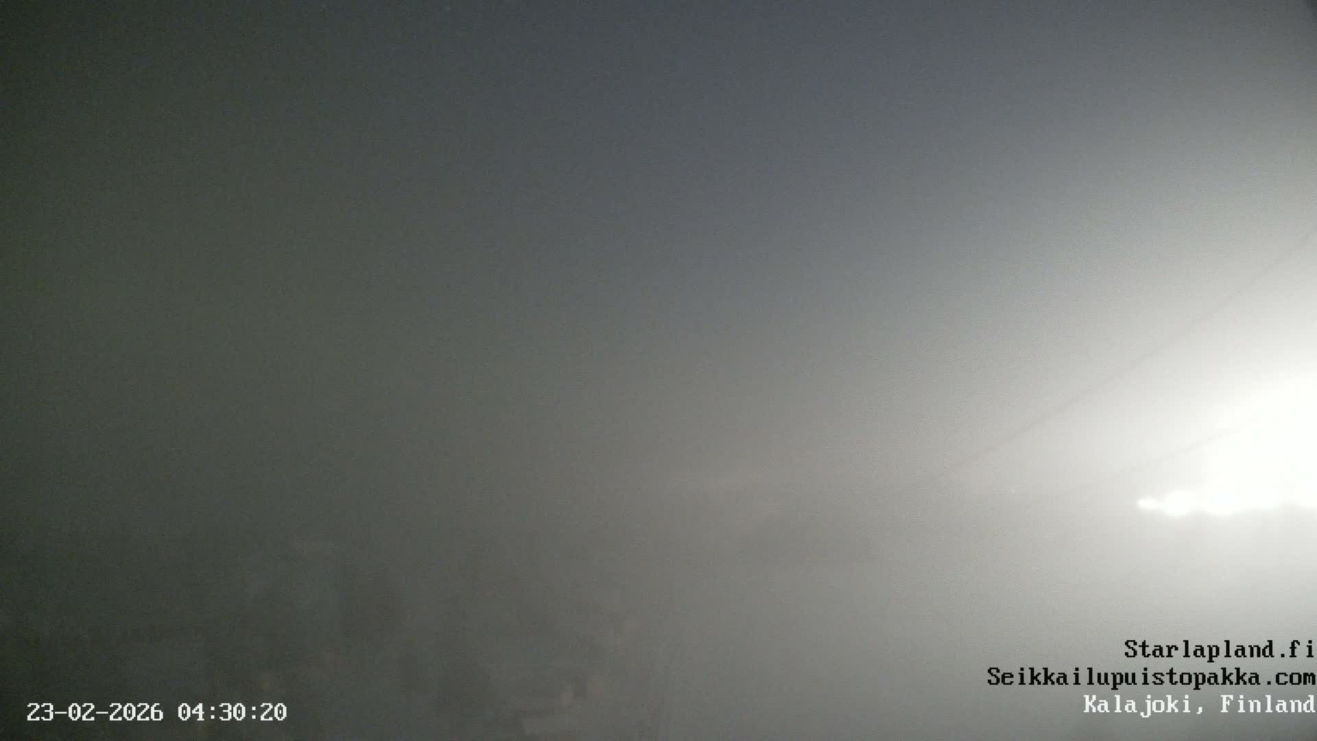 Adventure Park Pakka, Kalajoki, Aurora Boreails/Northern Lights  Live Cam - Kalajoki, Ylivieska, North Ostrobothnia, Finland