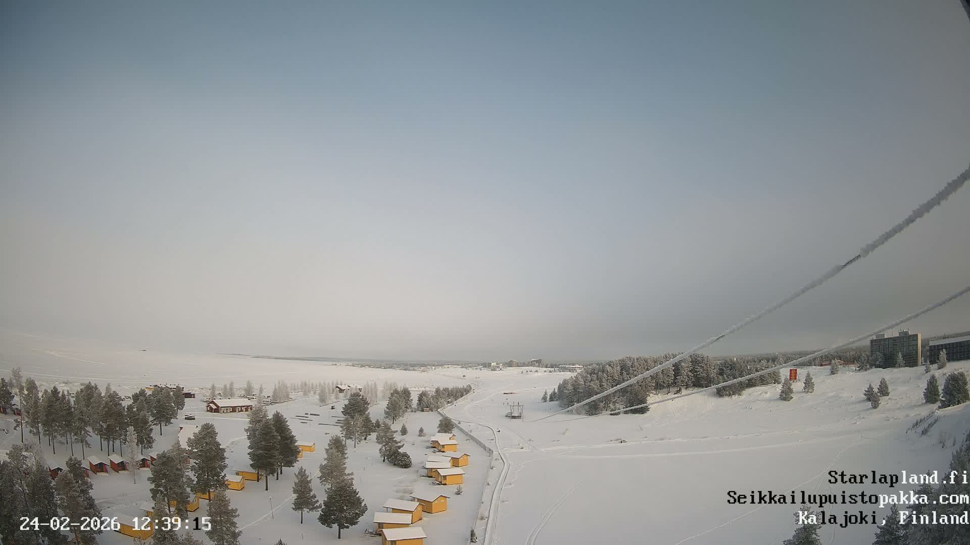 Adventure Park Pakka, Kalajoki, Aurora Boreails/Northern Lights  Live Cam - Kalajoki, Ylivieska, North Ostrobothnia, Finland