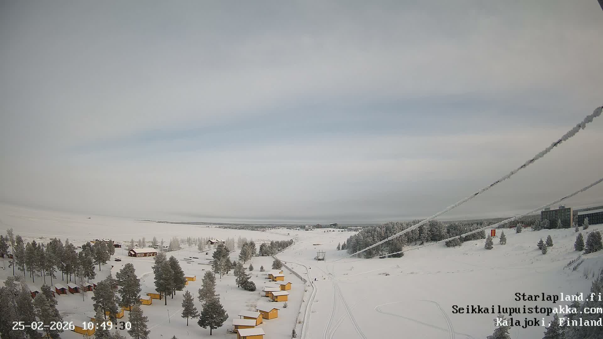 Adventure Park Pakka, Kalajoki, Aurora Boreails/Northern Lights  Live Cam - Kalajoki, Ylivieska, North Ostrobothnia, Finland