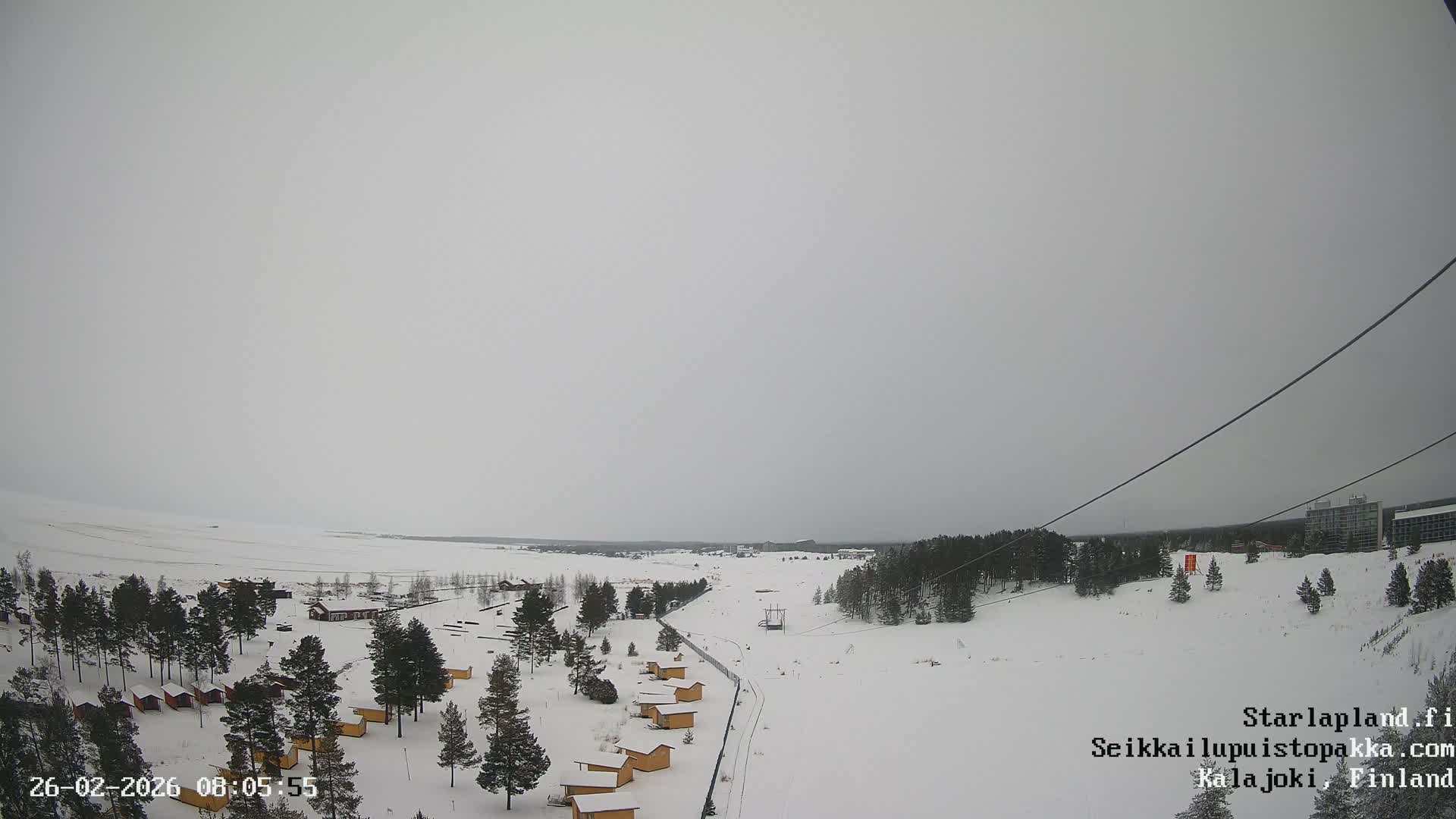 Adventure Park Pakka, Kalajoki, Aurora Boreails/Northern Lights  Live Cam - Kalajoki, Ylivieska, North Ostrobothnia, Finland