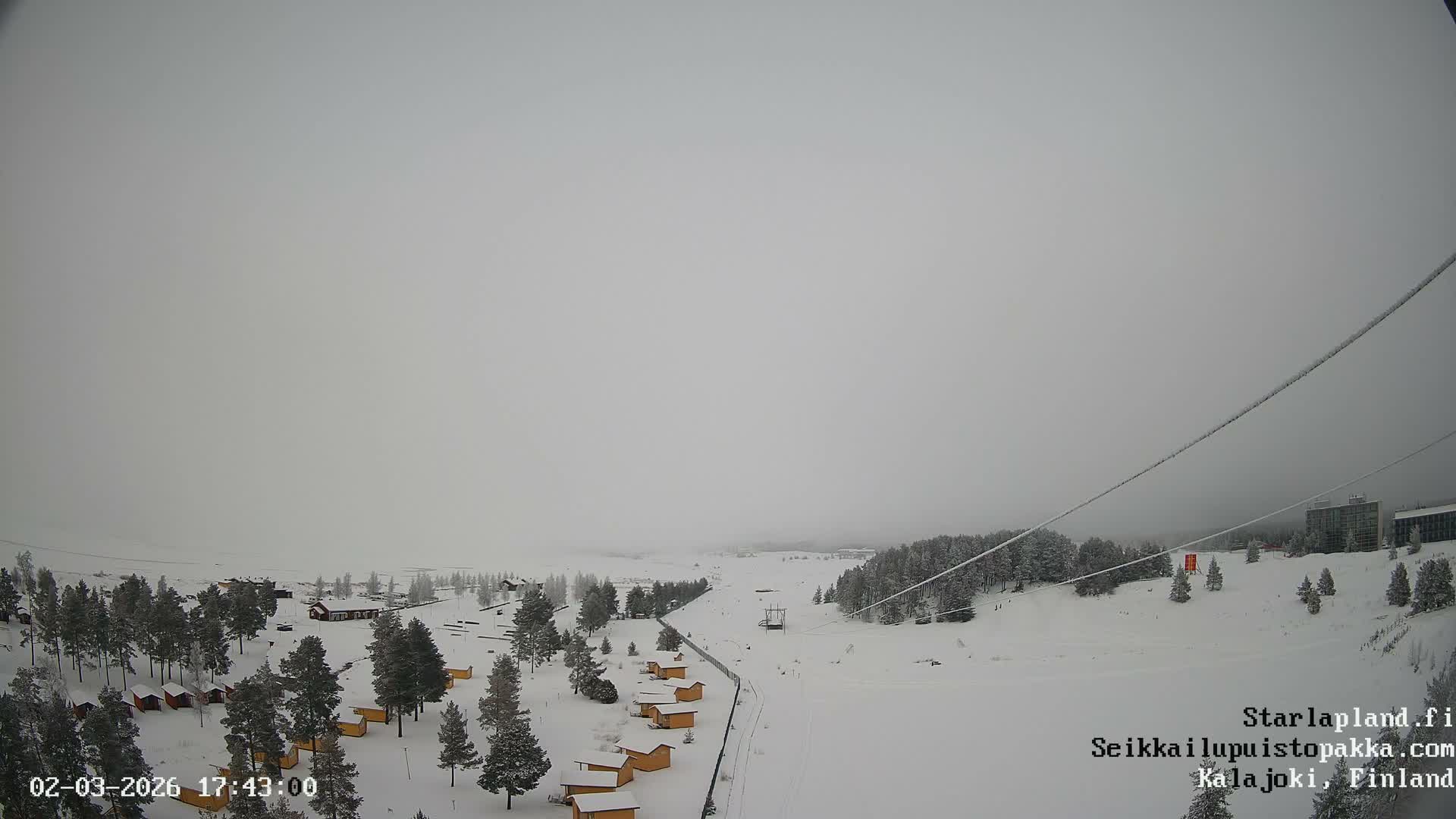 Adventure Park Pakka, Kalajoki, Aurora Boreails/Northern Lights  Live Cam - Kalajoki, Ylivieska, North Ostrobothnia, Finland