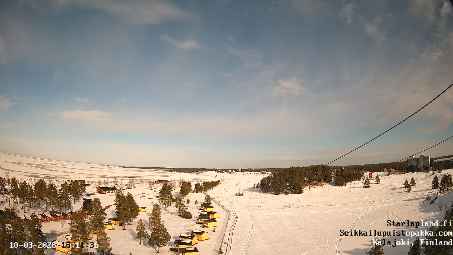 Adventure Park Pakka, Kalajoki, Aurora Boreails/Northern Lights  Live Cam - Kalajoki, Ylivieska, North Ostrobothnia, Finland