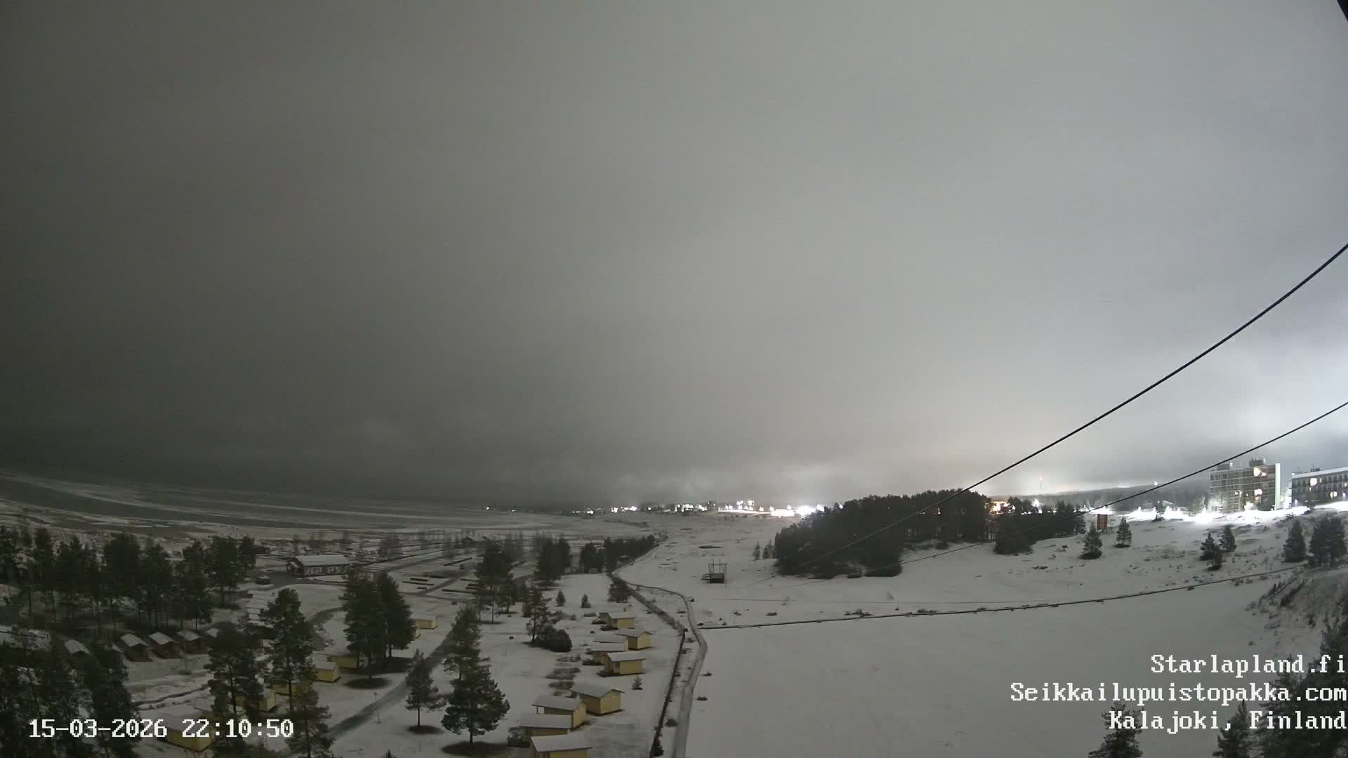 Adventure Park Pakka, Kalajoki, Aurora Boreails/Northern Lights  Live Cam - Kalajoki, Ylivieska, North Ostrobothnia, Finland