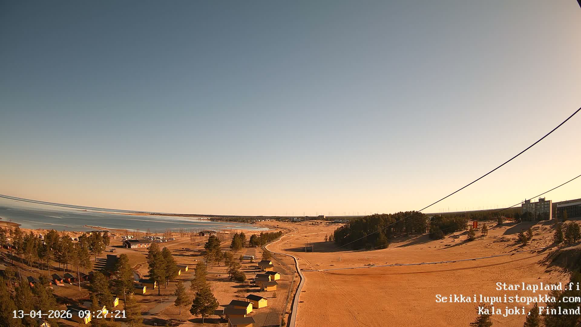 Adventure Park Pakka, Kalajoki, Aurora Boreails/Northern Lights  Live Cam - Kalajoki, Ylivieska, North Ostrobothnia, Finland