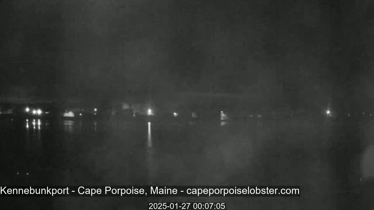 Cape Porpoise,  Inner Harbor Live Cam - Kennebunkport, Maine, USA