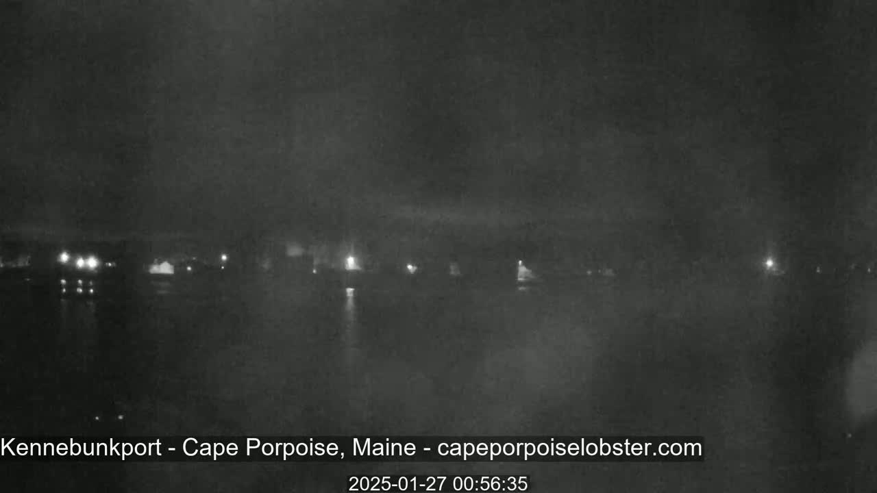 Cape Porpoise,  Inner Harbor Live Cam - Kennebunkport, Maine, USA