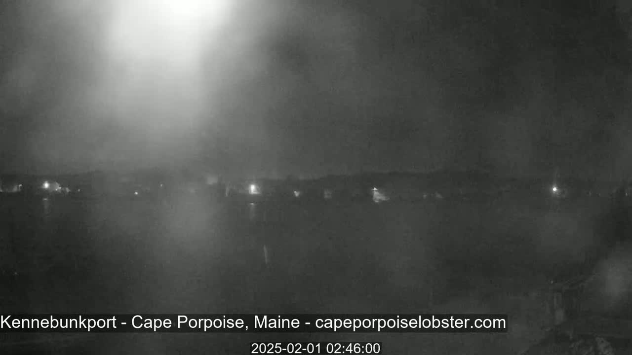Cape Porpoise,  Inner Harbor Live Cam - Kennebunkport, Maine, USA