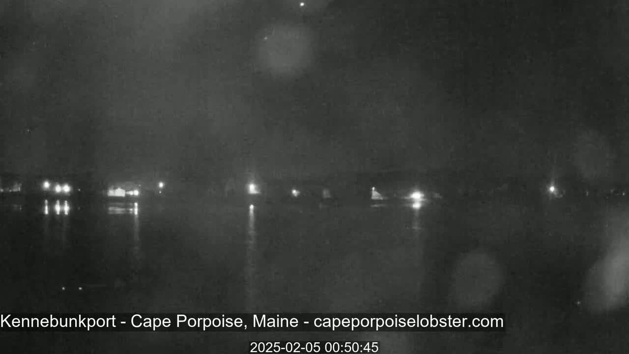 Cape Porpoise,  Inner Harbor Live Cam - Kennebunkport, Maine, USA
