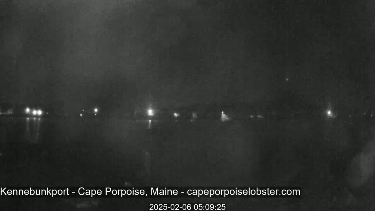 Cape Porpoise,  Inner Harbor Live Cam - Kennebunkport, Maine, USA