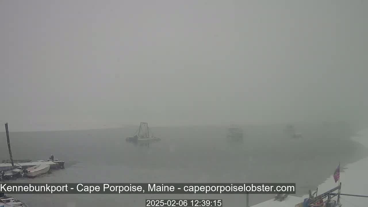 Cape Porpoise,  Inner Harbor Live Cam - Kennebunkport, Maine, USA