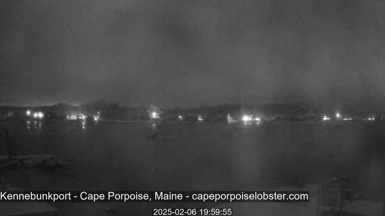 Cape Porpoise,  Inner Harbor Live Cam - Kennebunkport, Maine, USA