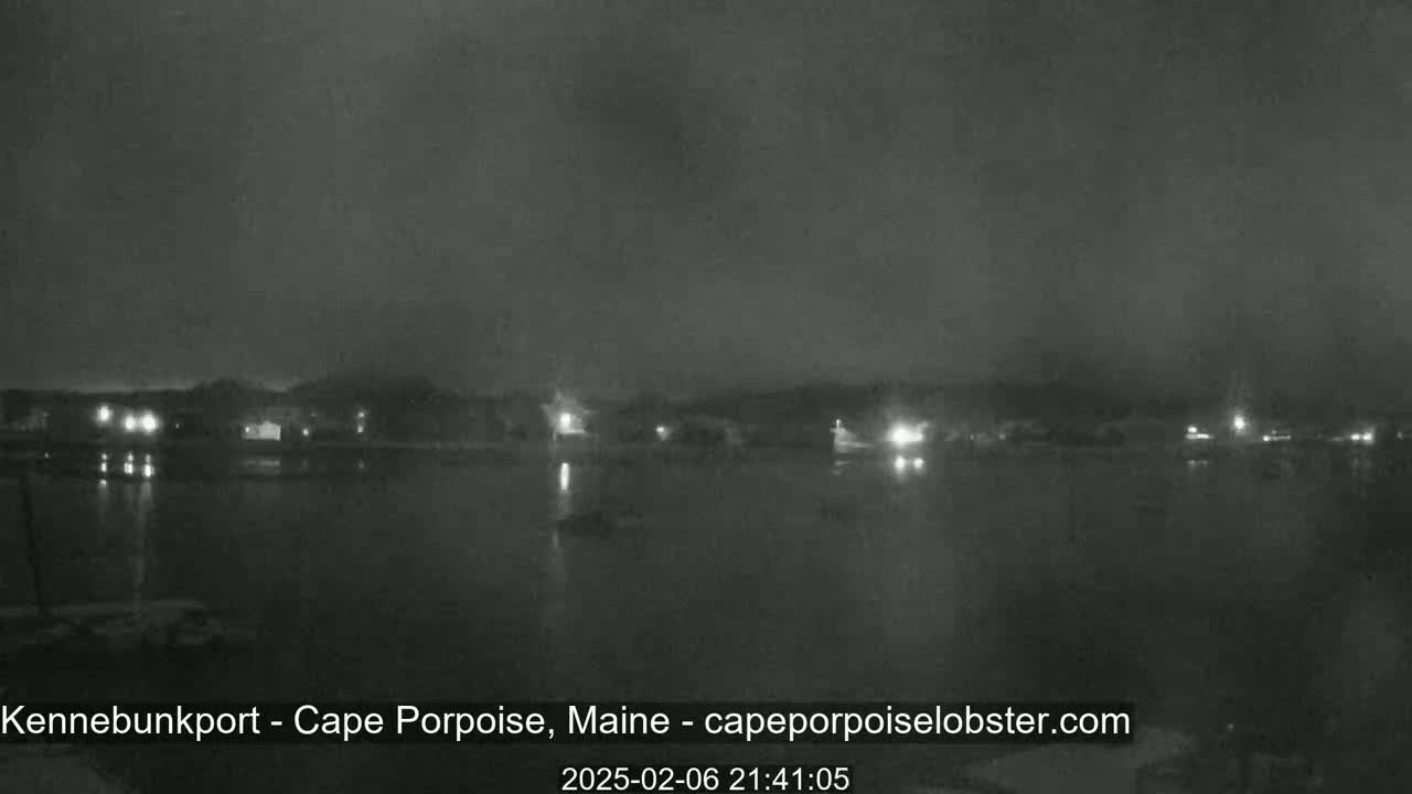Cape Porpoise,  Inner Harbor Live Cam - Kennebunkport, Maine, USA