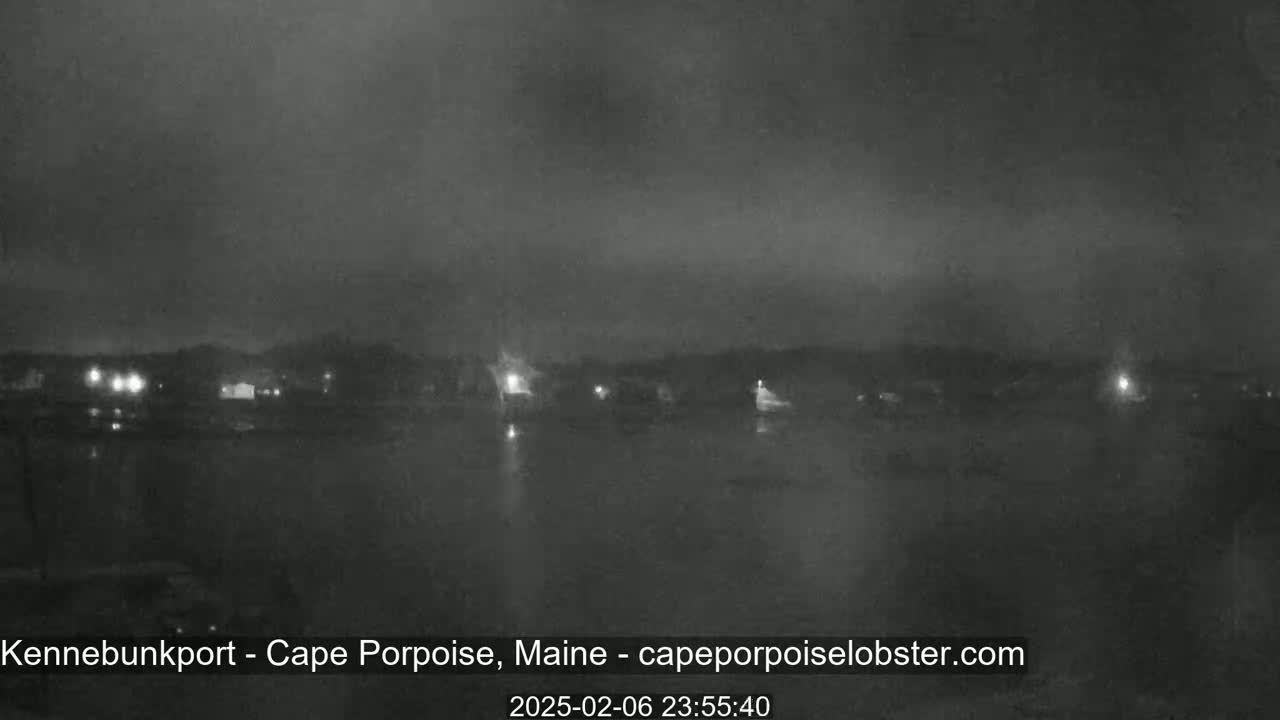 Cape Porpoise,  Inner Harbor Live Cam - Kennebunkport, Maine, USA
