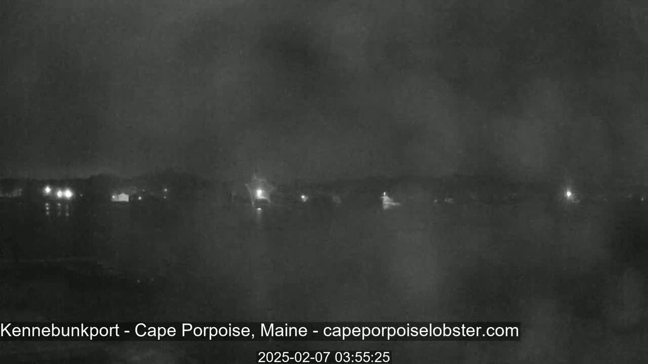 Cape Porpoise,  Inner Harbor Live Cam - Kennebunkport, Maine, USA