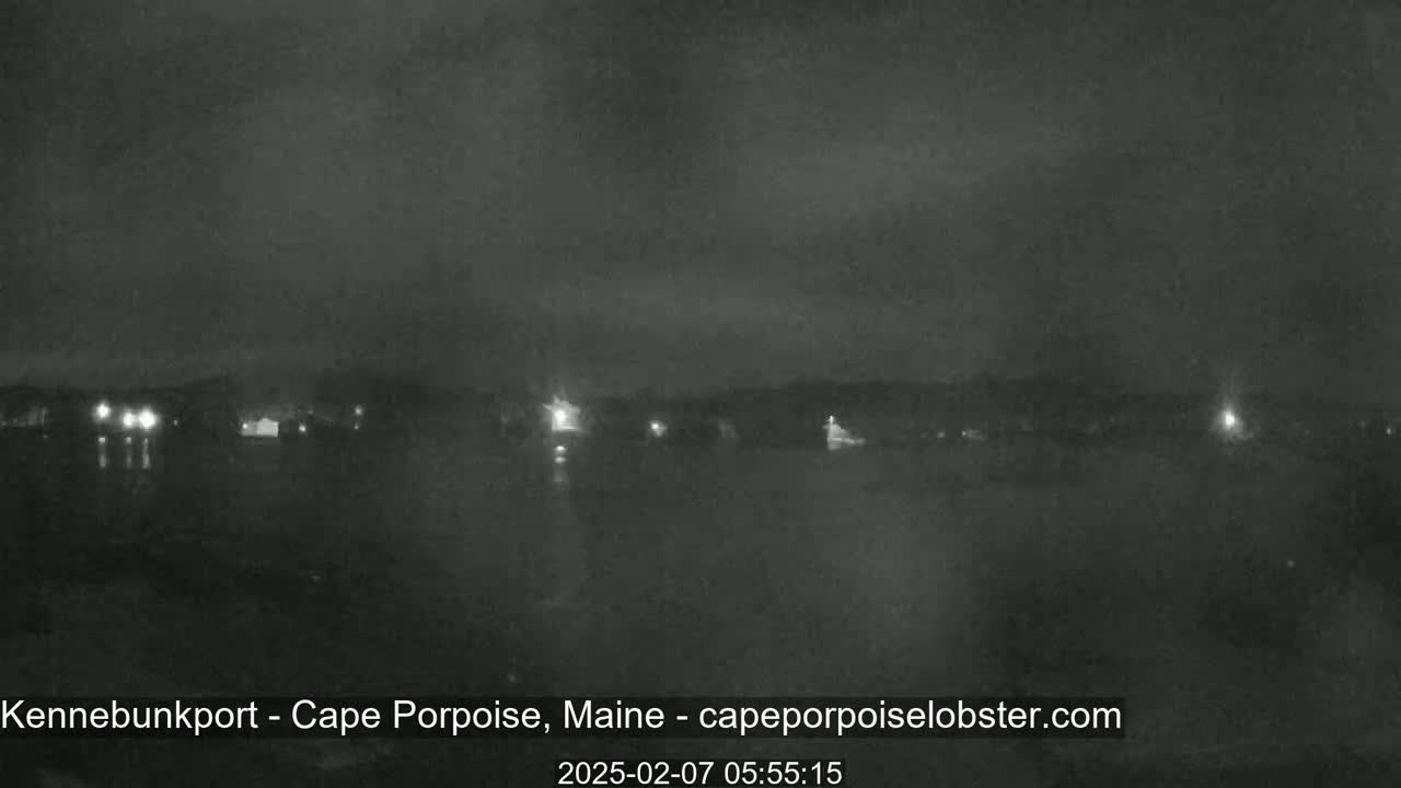 Cape Porpoise,  Inner Harbor Live Cam - Kennebunkport, Maine, USA