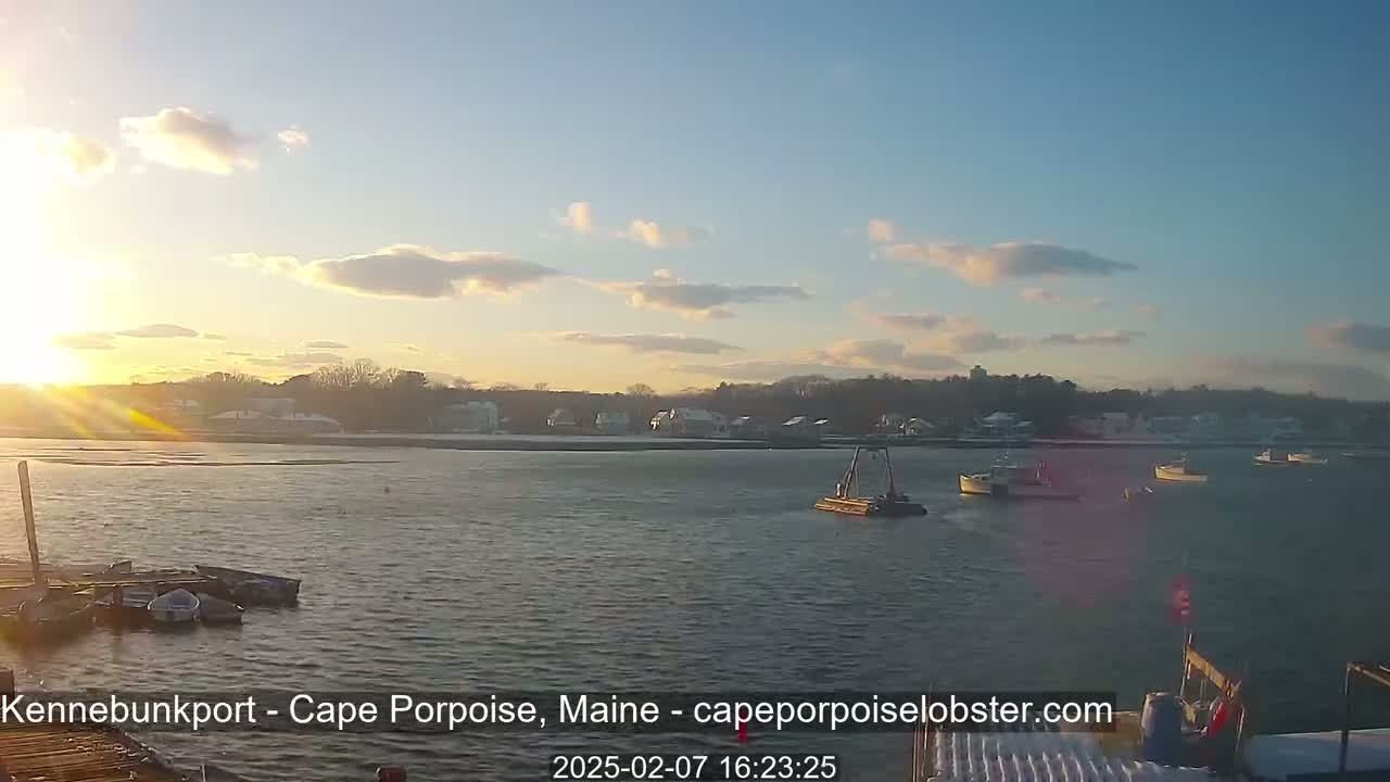 Cape Porpoise,  Inner Harbor Live Cam - Kennebunkport, Maine, USA