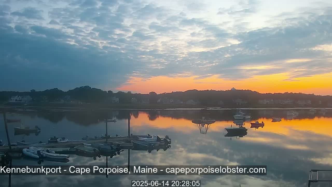 Cape Porpoise,  Inner Harbor Live Cam - Kennebunkport, Maine, USA