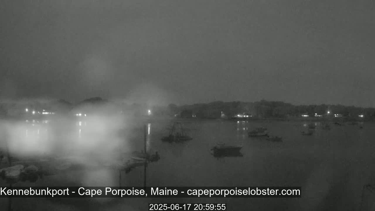 Cape Porpoise,  Inner Harbor Live Cam - Kennebunkport, Maine, USA