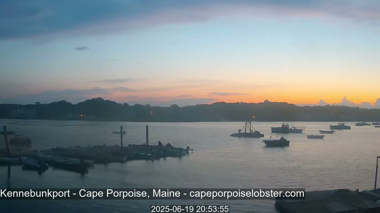 Cape Porpoise,  Inner Harbor Live Cam - Kennebunkport, Maine, USA