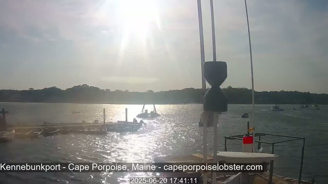Cape Porpoise,  Inner Harbor Live Cam - Kennebunkport, Maine, USA