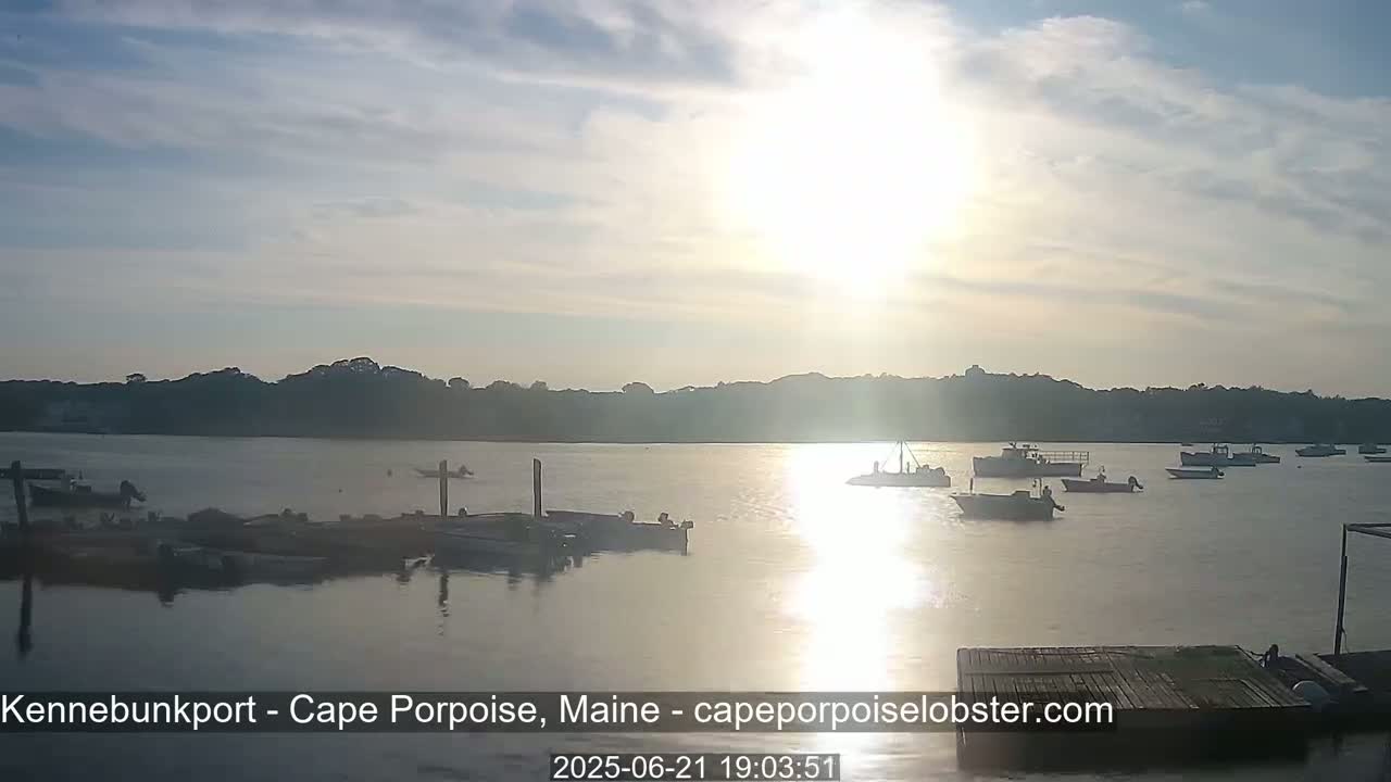 Cape Porpoise,  Inner Harbor Live Cam - Kennebunkport, Maine, USA