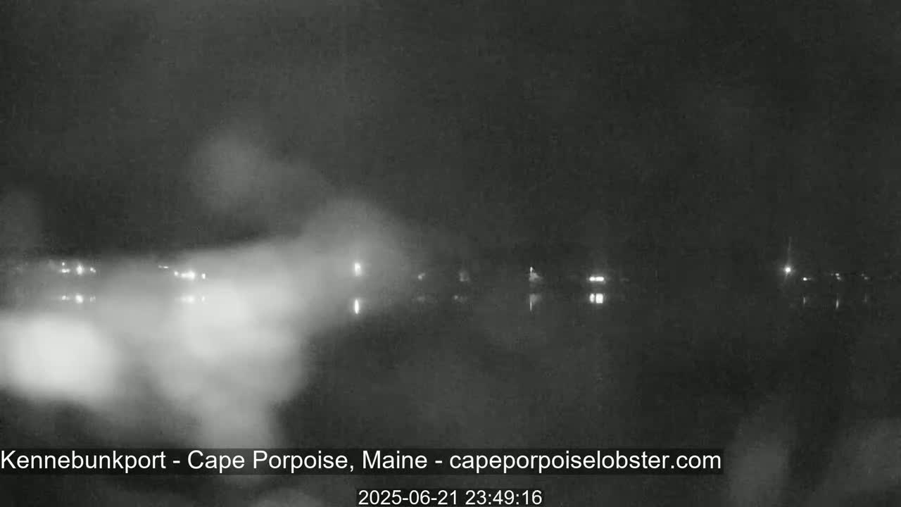 Cape Porpoise,  Inner Harbor Live Cam - Kennebunkport, Maine, USA