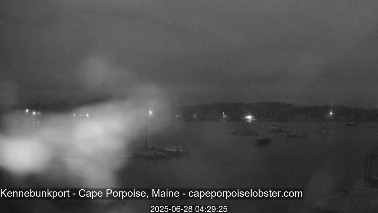 Cape Porpoise,  Inner Harbor Live Cam - Kennebunkport, Maine, USA