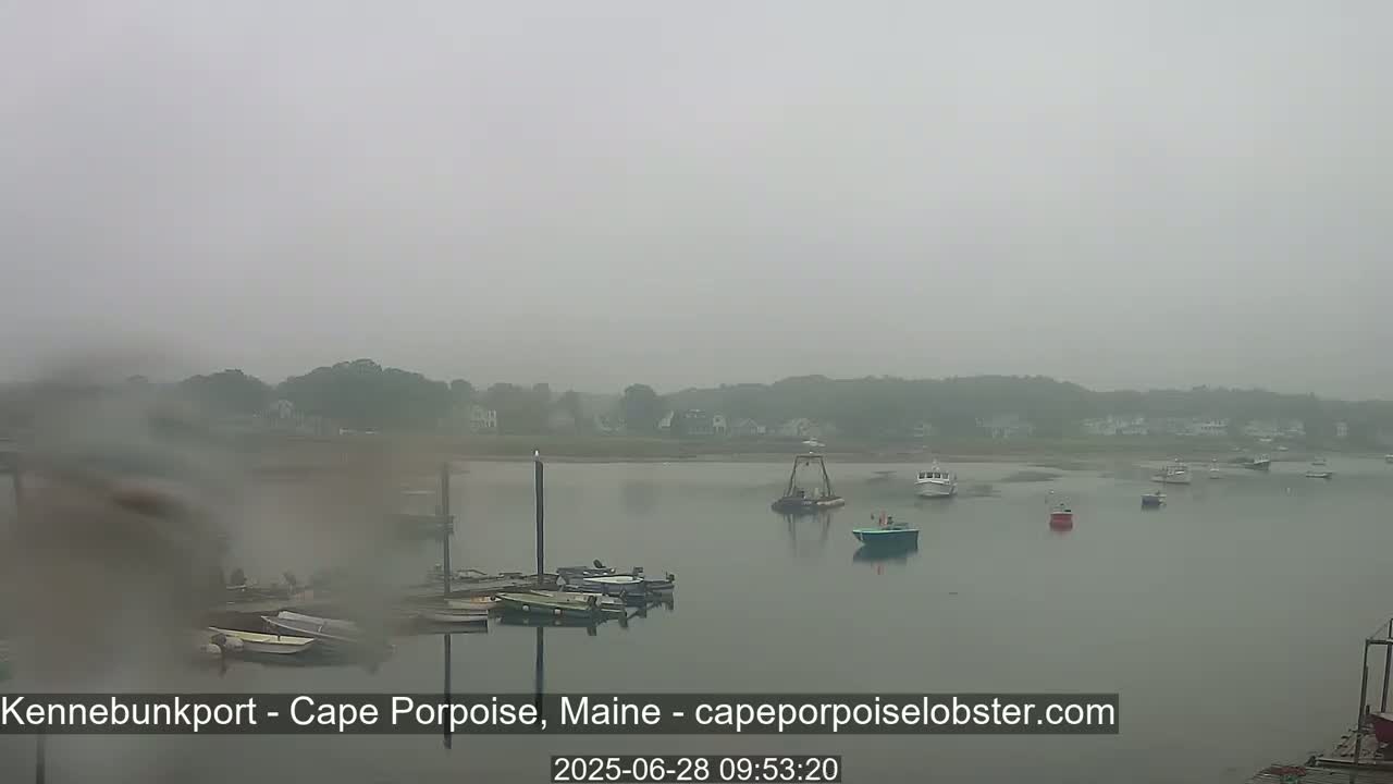 Cape Porpoise,  Inner Harbor Live Cam - Kennebunkport, Maine, USA