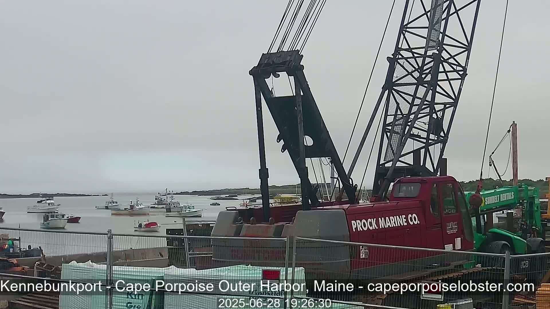 Cape Porpoise,  Inner Harbor Live Cam - Kennebunkport, Maine, USA