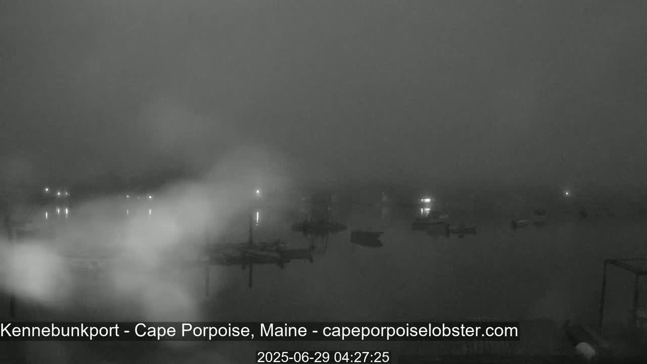 Cape Porpoise,  Inner Harbor Live Cam - Kennebunkport, Maine, USA