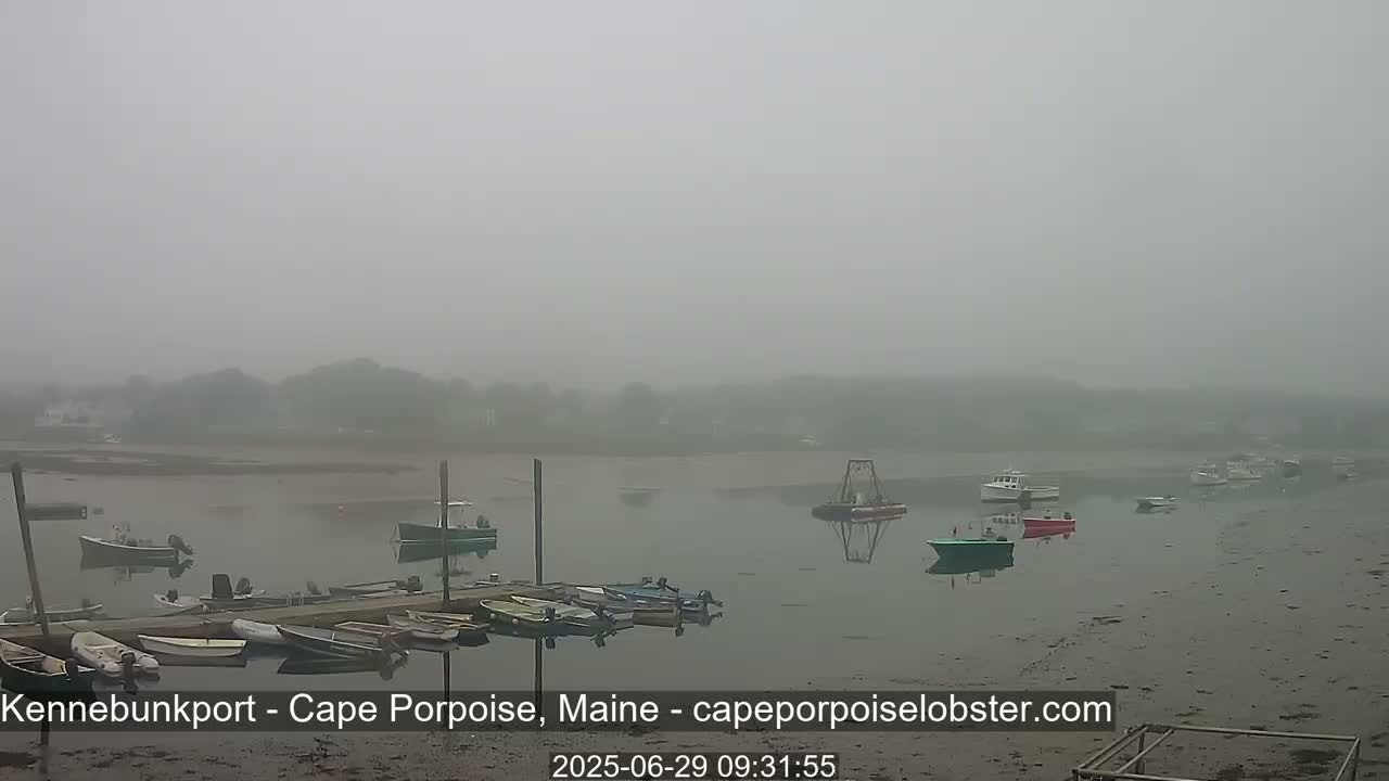 Cape Porpoise,  Inner Harbor Live Cam - Kennebunkport, Maine, USA