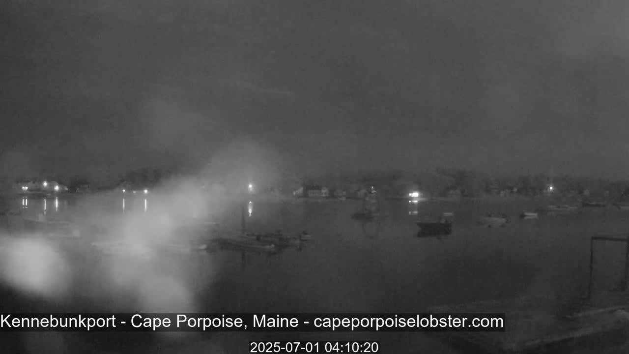 Cape Porpoise,  Inner Harbor Live Cam - Kennebunkport, Maine, USA