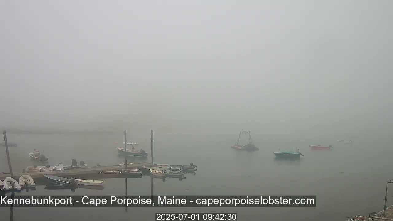 Cape Porpoise,  Inner Harbor Live Cam - Kennebunkport, Maine, USA