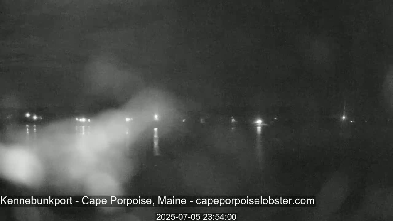 Cape Porpoise,  Inner Harbor Live Cam - Kennebunkport, Maine, USA