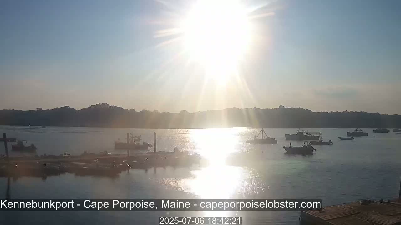 Cape Porpoise,  Inner Harbor Live Cam - Kennebunkport, Maine, USA