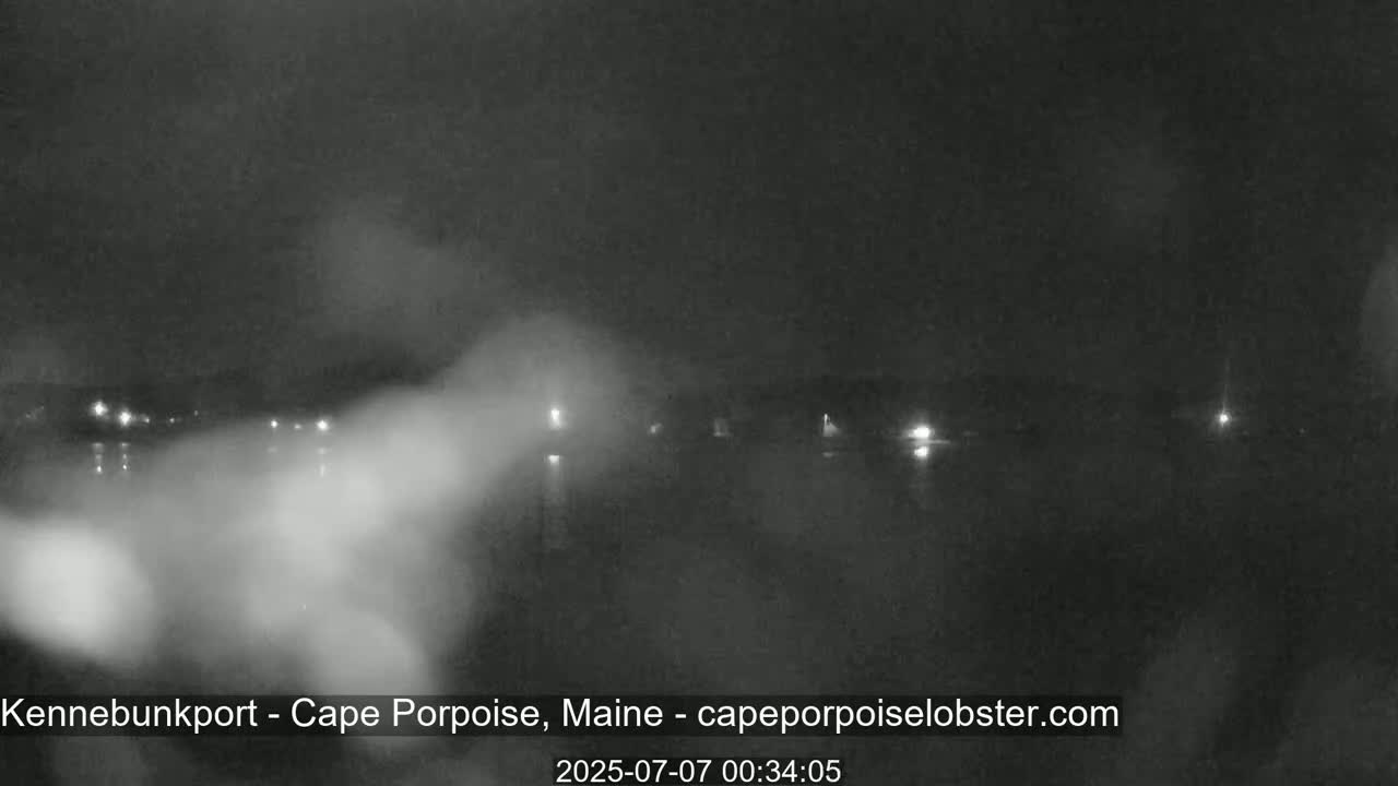 Cape Porpoise,  Inner Harbor Live Cam - Kennebunkport, Maine, USA