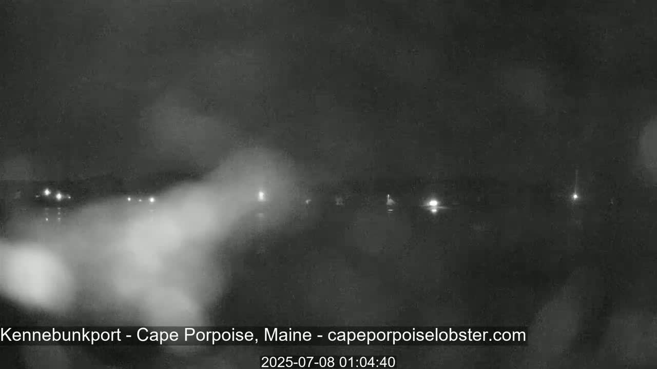 Cape Porpoise,  Inner Harbor Live Cam - Kennebunkport, Maine, USA