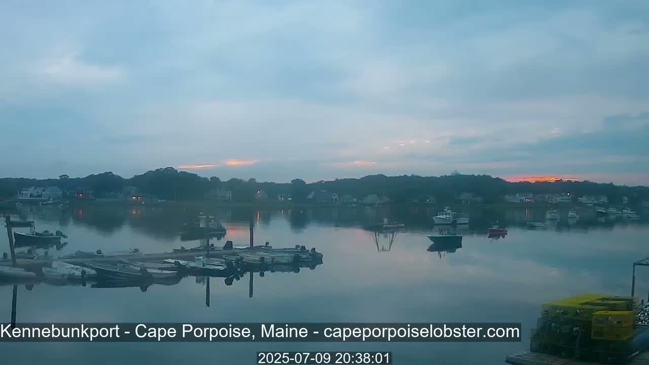 Cape Porpoise,  Inner Harbor Live Cam - Kennebunkport, Maine, USA