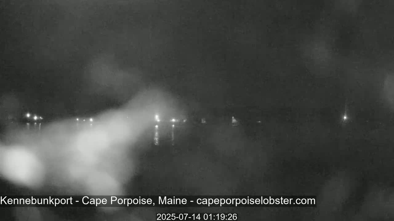 Cape Porpoise,  Inner Harbor Live Cam - Kennebunkport, Maine, USA